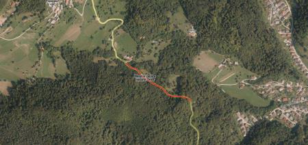 Popolna zapore lokalne ceste Klek – Planinska vas